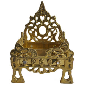 Brass Antique Simhasan Heavy Weight